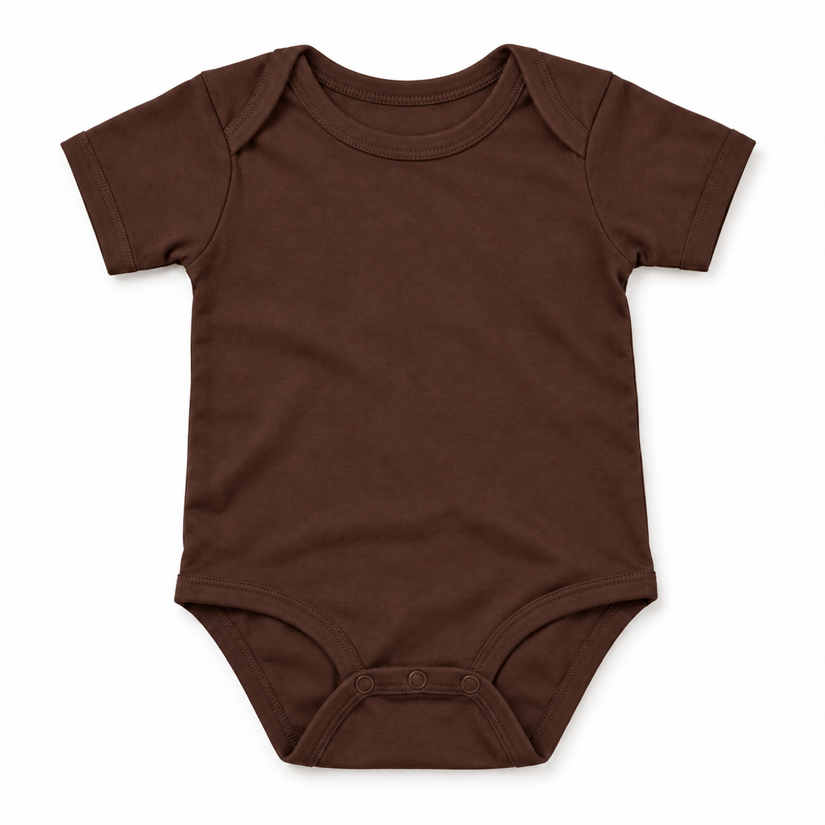 Custom Most Likely To baby bodysuit in Brown