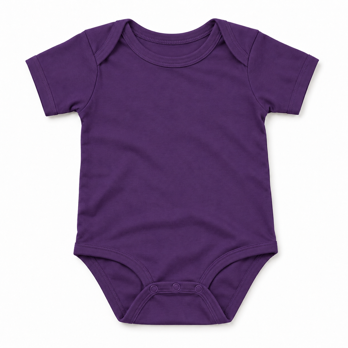 Custom Most Likely To baby bodysuit in Purple