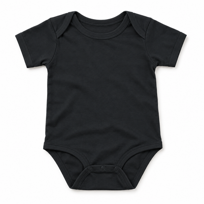 Custom Most Likely To baby bodysuit in Black
