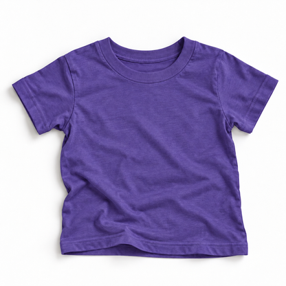 Custom Most Likely To kids tee in Purple
