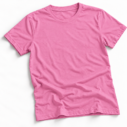 Custom Most Likely To shirt in Safety Pink