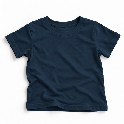 Custom Most Likely To kids tee in Navy
