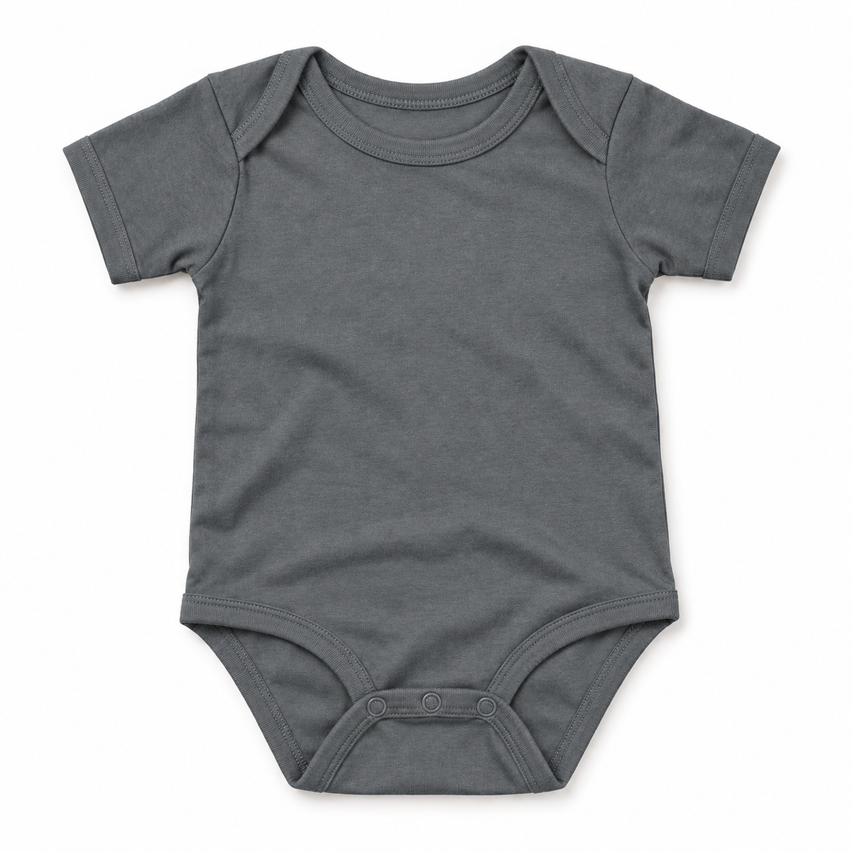 Custom Most Likely To baby bodysuit in Granite Heather