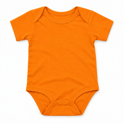 Custom Most Likely To baby bodysuit in Gold
